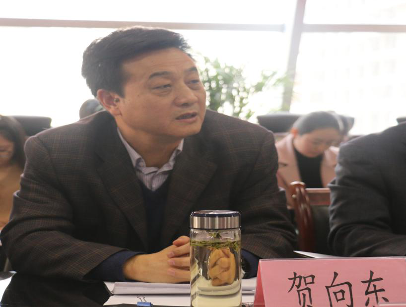 贺向东到陕西EVO厅集团宣讲党的十九大心灵