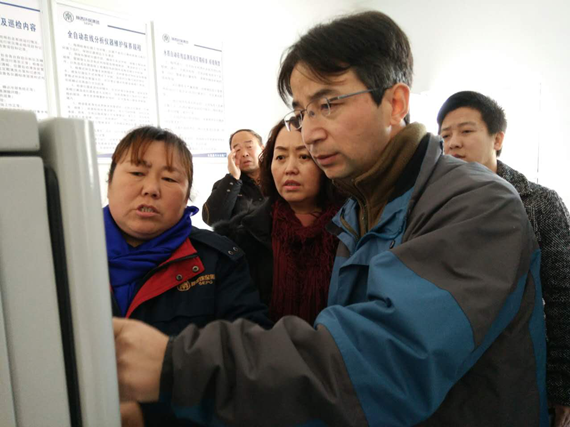 渭南市创建EVO厅圭表城市查抄组到水环境公司大荔县城区污水处置厂查抄创模工作