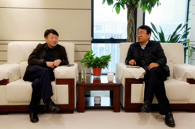 熊良虎会见宝鸡市生态环境局党组书记、局长赵永怀