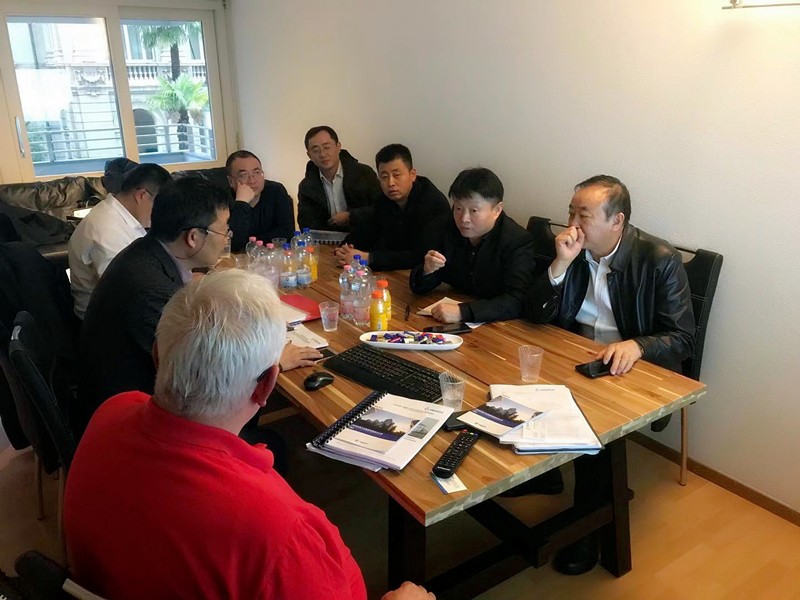 熊良虎赴瑞士Inerta公司接见互换
