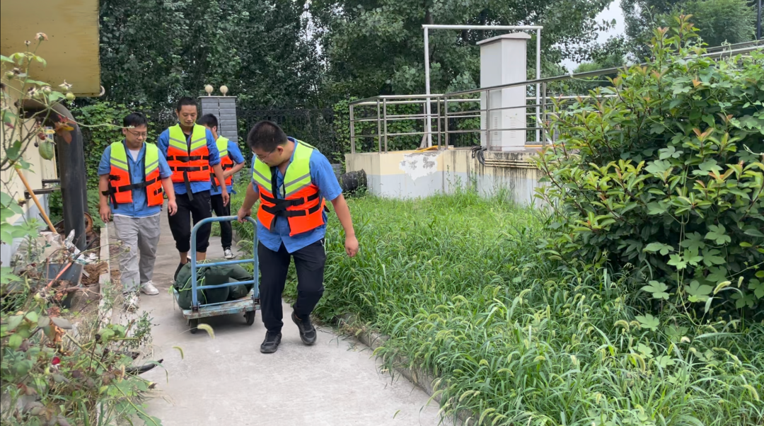 韩城公司发展防汛抢险应急演练活动