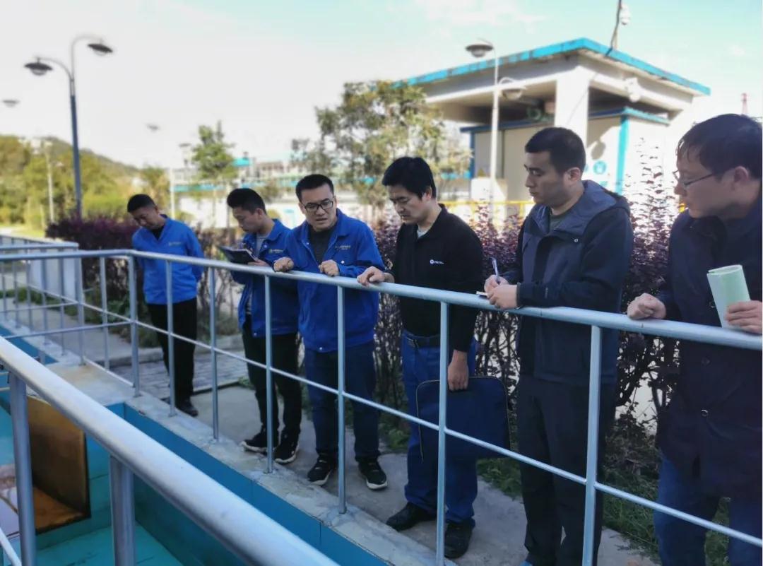 水环境公司对下属污水处置厂发展沉点工作查抄