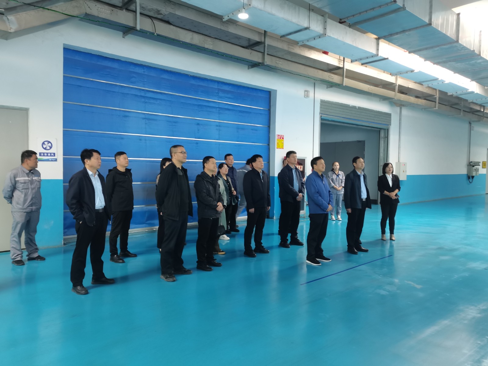 商洛市政协副主席罗存成调研水环境公司商丹园区工业污水处置厂污水治理工作