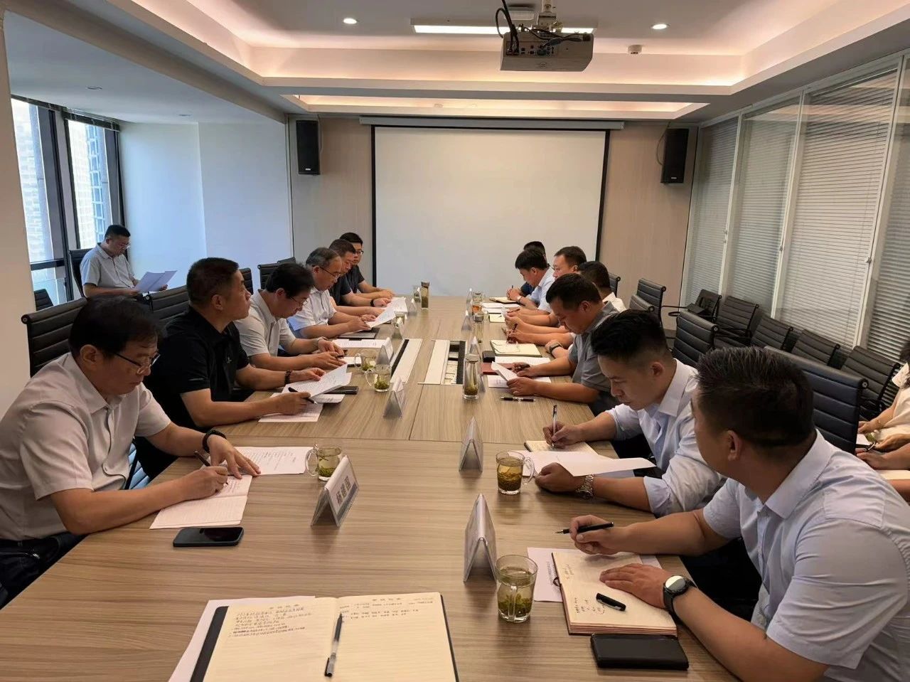 陕西EVO厅集团与光大绿色EVO厅座谈互换