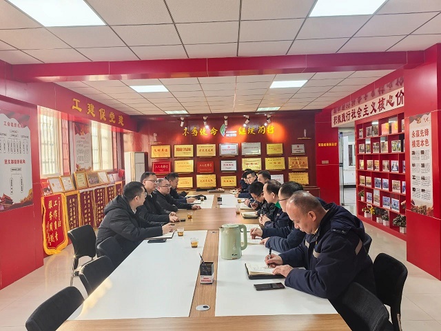 郝军亮赴三秦EVO厅公司项目一线查抄节前安全EVO厅工作